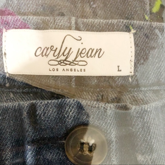 Carly Jean Los Angeles CJLA Denim Jumper NWT - Picture 7 of 8